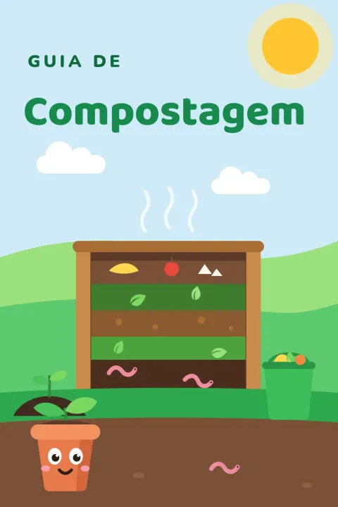 Capa do Guia de compostagem